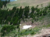 Yup, snow in late June!